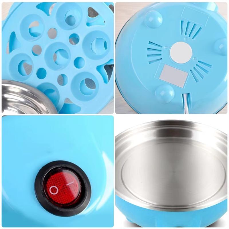 Mini Electric Egg Steamer – One-Touch Operation, Auto Power-Off, Compact for Small Kitchens & Travel