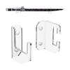 Samurai Sword Holder Horizontal Wall Mount Acrylic Sword Rack Flat Blade Display Stand with Screws