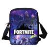 Cute Fortnite Cartoon Shoulder Crossbody Bag, Unisex Kids Aged 5-8, Light Printed Storage Handbag for Elementary Children