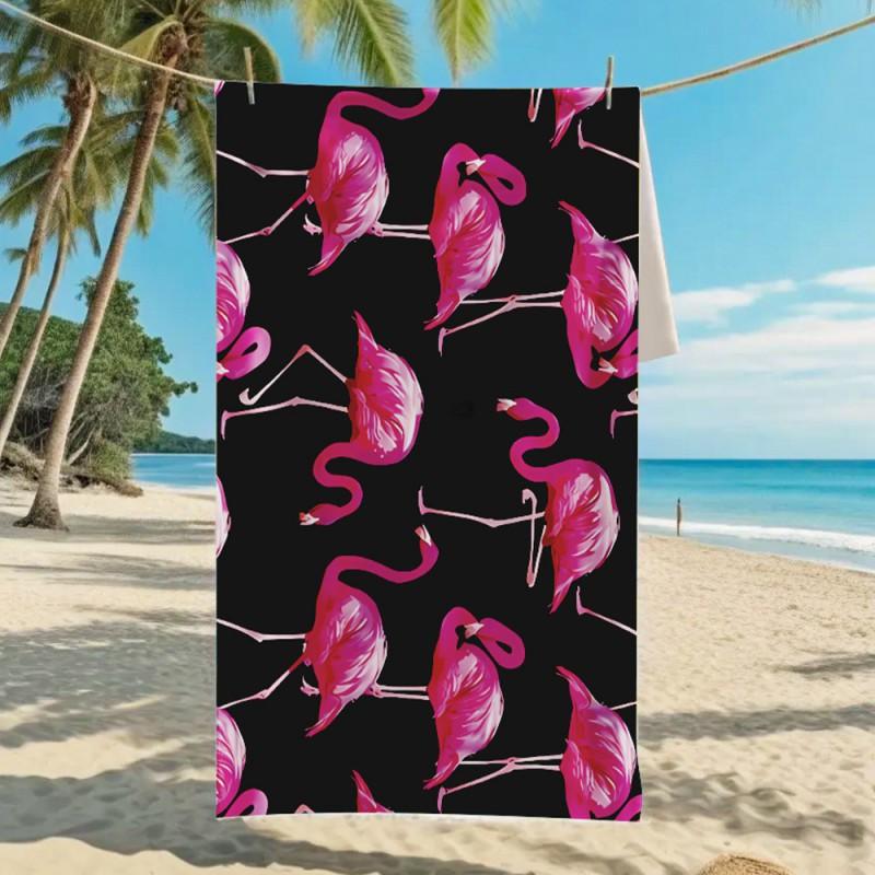 Ultra Absorbent Microfiber Beach Towel With Sea Turtle Print Quick Dry Large Size 70x140cm Pool Vacation Travel