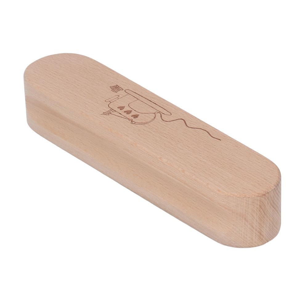 Hardwood Wooden Tailors Clapper Ironing Protection Mesh Point Pressing Tool For Embroidery