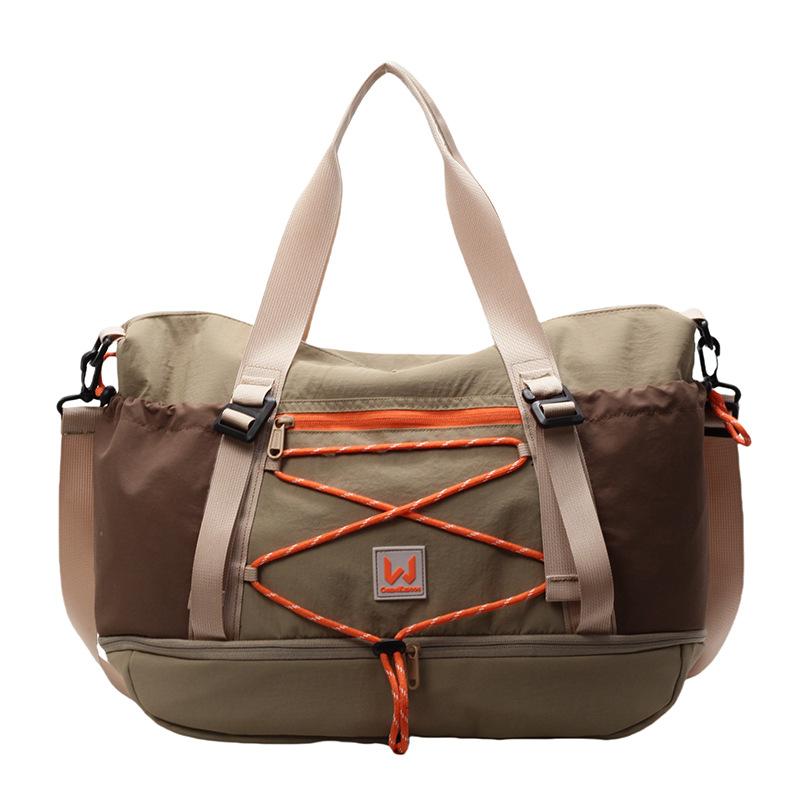 Large Capacity Travel Storage Bag Dry Wet Separation Can Be Used To Pull Rod Fitness Handbag Independent Shoe Storage Portable Crossbody Bag