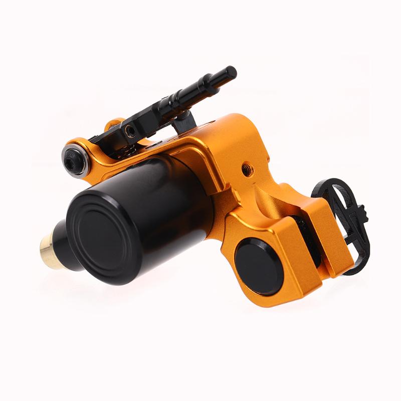 

V6 Шрапнельная Роторная Тату-Машинка с Регулируемым Ходом 2,5-5 мм Бесколлекторный Мощный Мотор Тату-Машинка для Перманентного Макияжа оранжевый