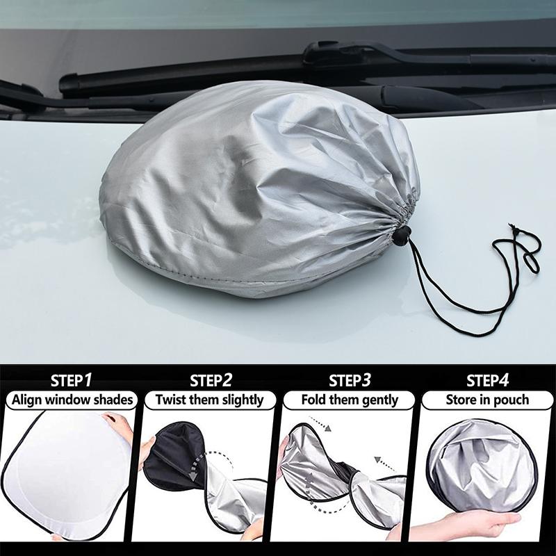 Car Windshield Sunshade Ultraviolet-Proof Sunshading Board Accessories For Honda Civic Accord Fit Jazz Pilot CRV Odyssey Insight