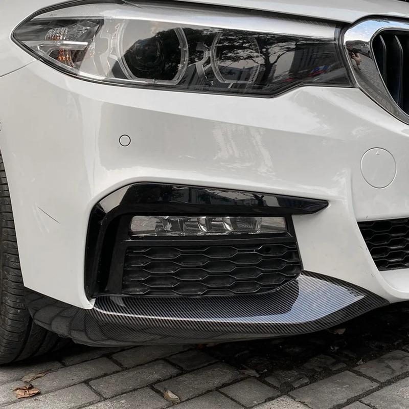 Paar Frontstoßstangenlippe Splitter für BMW 5er G30 G31 G38 520i 525i 530i 540i M Sport 2017-2020 Auto Spoiler Diffusor Abdeckung