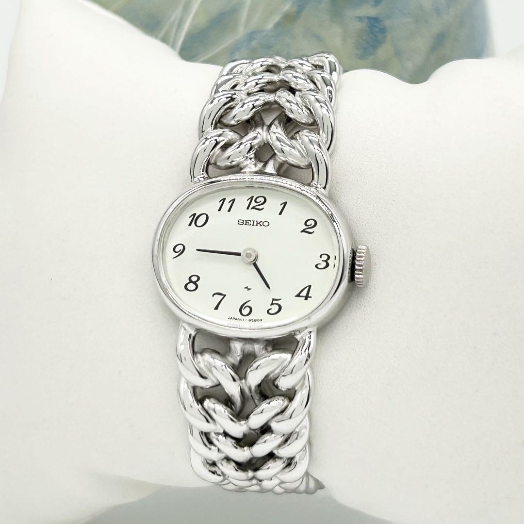 

[USED] SEIKO Vintage 11-8490 Manual Wind Bracelet Watch