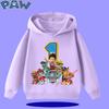 PAW Patrol Kids Hooded Sweatshirt 2026 New Style Boys' Sport Shirt Girls' Casual Shirt Sweatshirt Cartoon Print