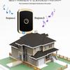Battery-Free Wireless Doorbell: Long-Range Smart System with 2 Transmitters & 2 Receivers, Waterproof.