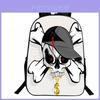 Stylish Men Women Skull Zombie Print Backpack With Premium Polyester Material