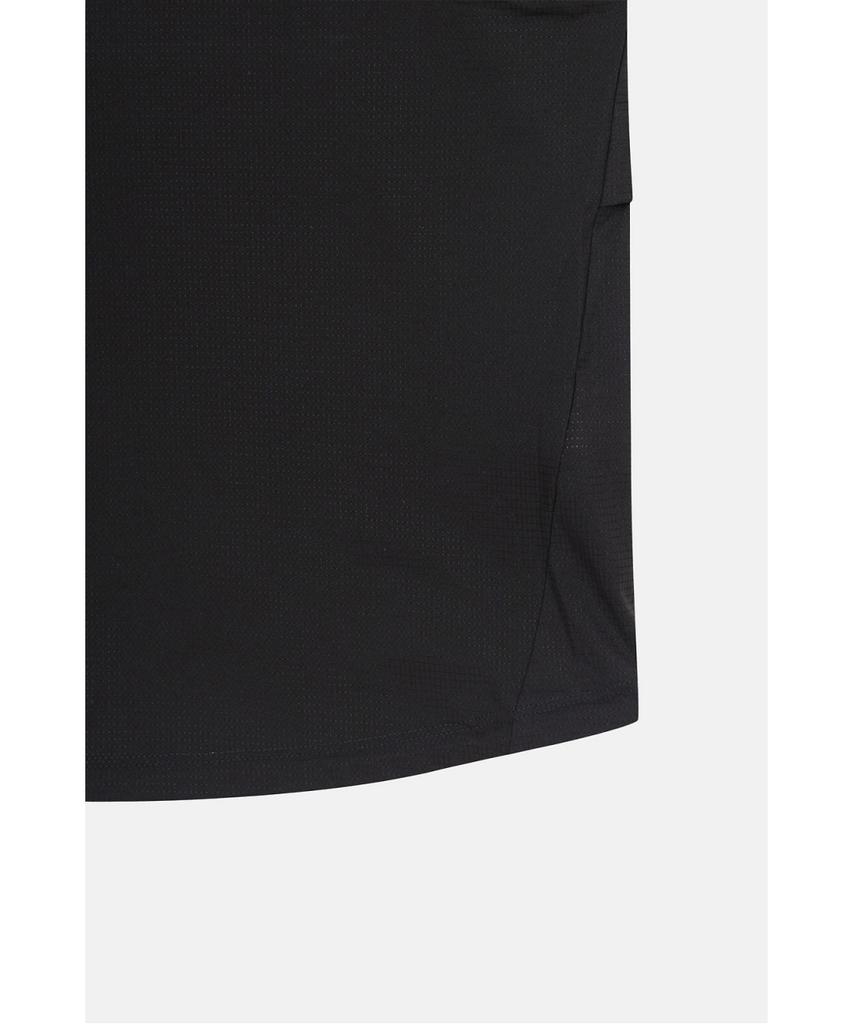 Koolongseupocheu Women'S Air Dot Zip-Up Short Sleeve T-Shirt Jktcm26262Blk