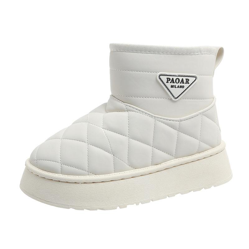 

Новые зимние ботинки для женщин - на меху с толстым флисом и теплым хлопком 36