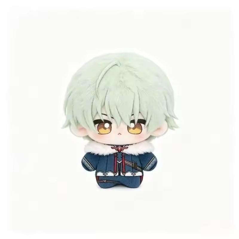 10cm Schlüsselanhänger Genshin Impact Alyosha Plüschtier Druck Spielzeug Anime Spiel Stofftier Alyosha Plüschtiere Geburtstagsparty Geschenk Spielzeug white