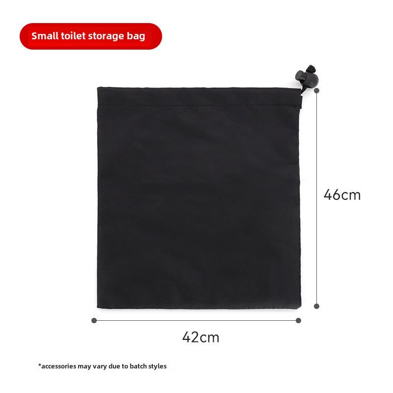 Folding Tent & Outdoor Toilet Accessory Set with Coagulant