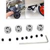 4 5mm To 12mm Wheel Adapter Adaptor for Per 1/16 Scale RC Crawler Truck Trucks