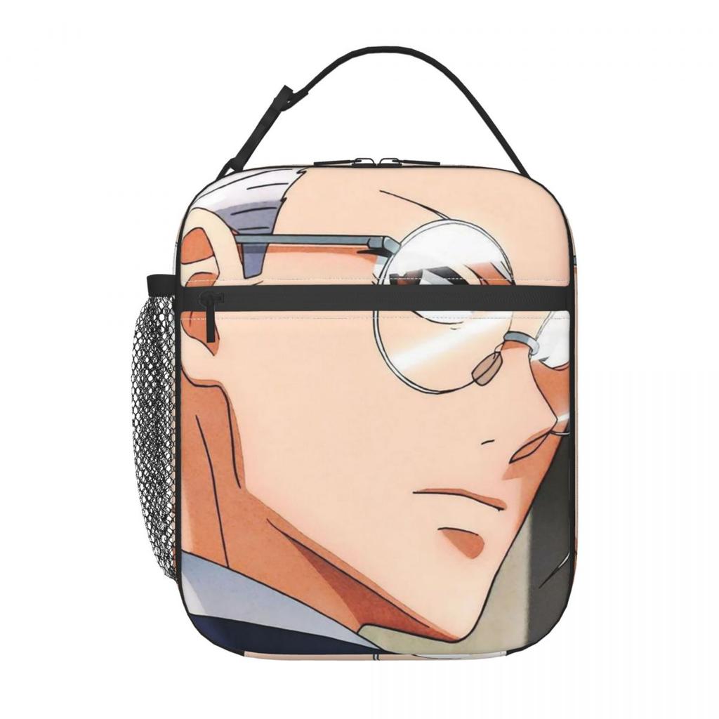 Anime Sakamoto Days Sakamoto's Insulated Lunch Bag for Women Kids Portable Food Boxes Thermal Lunch Box Tote