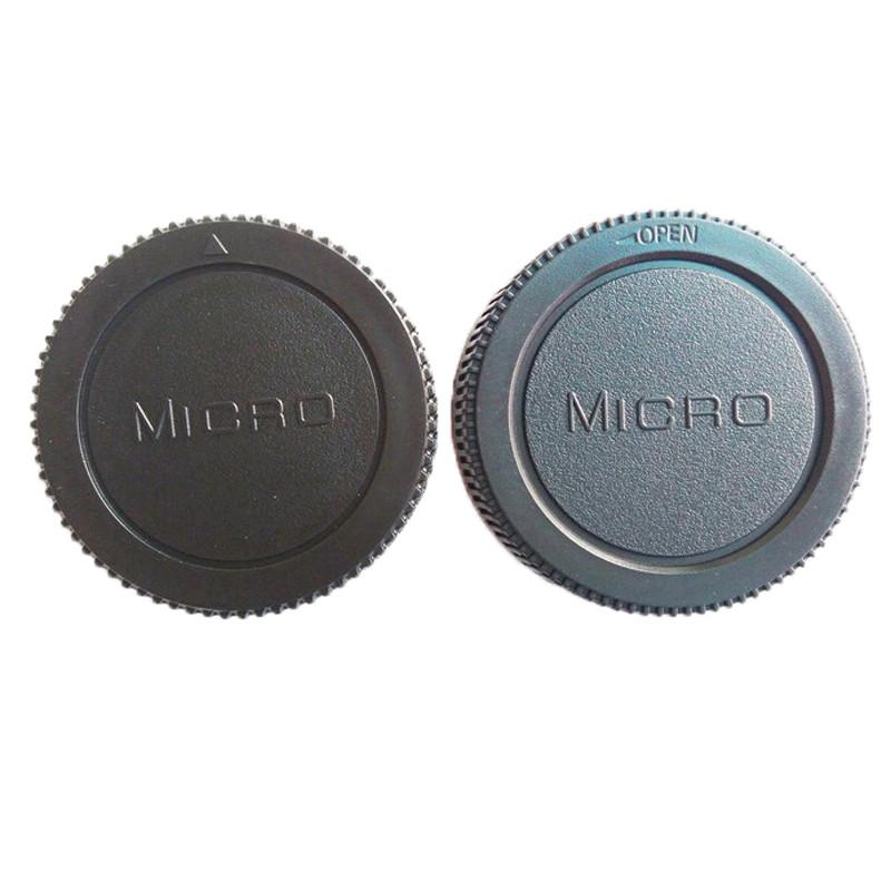 1pair Rear Lens Cap + camera Body cap for Canon nikon Sony for Pentax Micro M4/3 Panasonic M42 FD LR NX mount Camera Mount