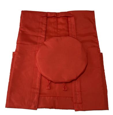 Safely Made In Japan 60th Birthday Chanchanko Red Plain Message Gift Card Included [Kimono Fan]