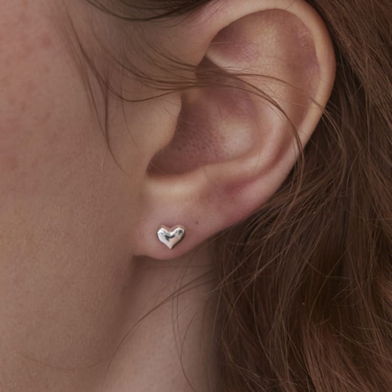 STILL INSTANT Heart Greenery - Earring 16