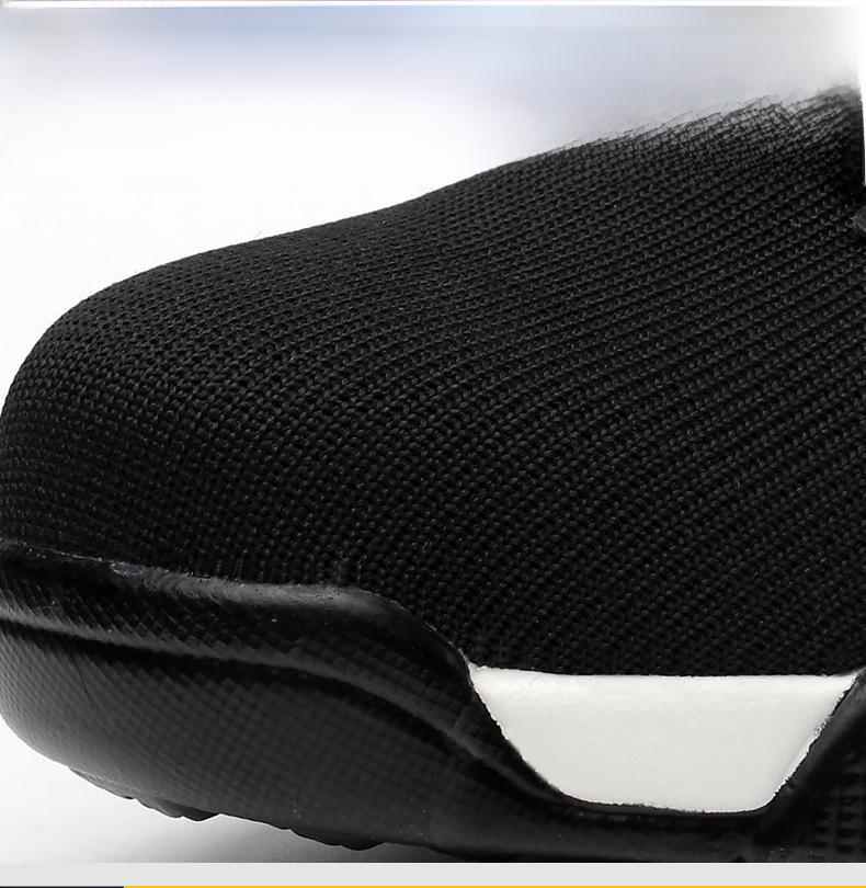 Men's Lightweight Safety Work Shoes: Anti-Smash, Anti-Puncture, Breathable, Non-Slip, Wear-Resistant.