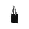Vans Iconic Checkerboard Pattern Cotton Tote Bag Unisex Tote Bags Black VN000GG2BLK