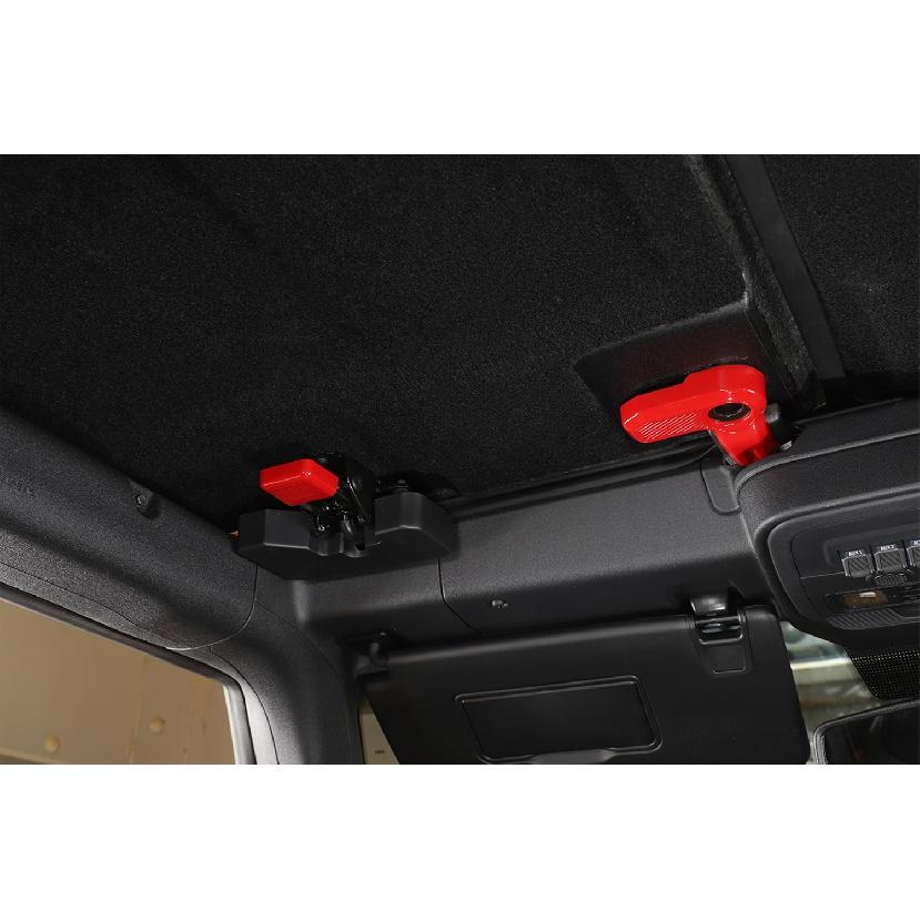 13PCS Interruptor de Demolición de Techo de Coche Manija de Techo Cubierta de Decoración Pegatinas para Ford Bronco Sport 2022 2023 Interior