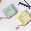 Napkin Storage Bag Coin Money Bags Women Change Storage Bag Lipstick Cosmetic Bag Tulip Coin Purse