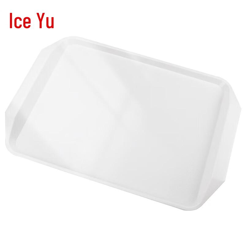 Bingyu BYA-167 Thickened PP Plastic Rectangular Tray 43x30cm белый