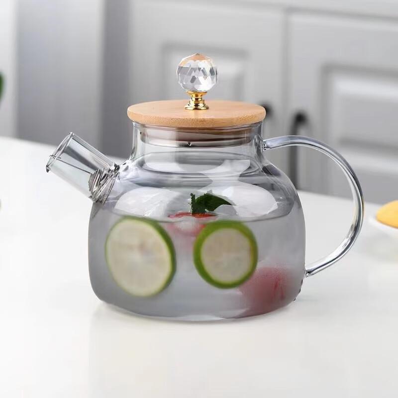 High Borosilicate Glass Cold Water Pitcher