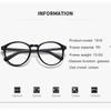 Fashion Round Leopard Short-sighted Eyeglasses Women's Trendy Transparent Computer Glasses Anti-blue Optical Spectacle Eyewear