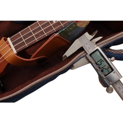 MUSIC FIRST? 26-inch Tenor "Strawberry Flower" Ukulele Bag, Case, and Cover (26 Inch Tenor, Strawberry Flower)