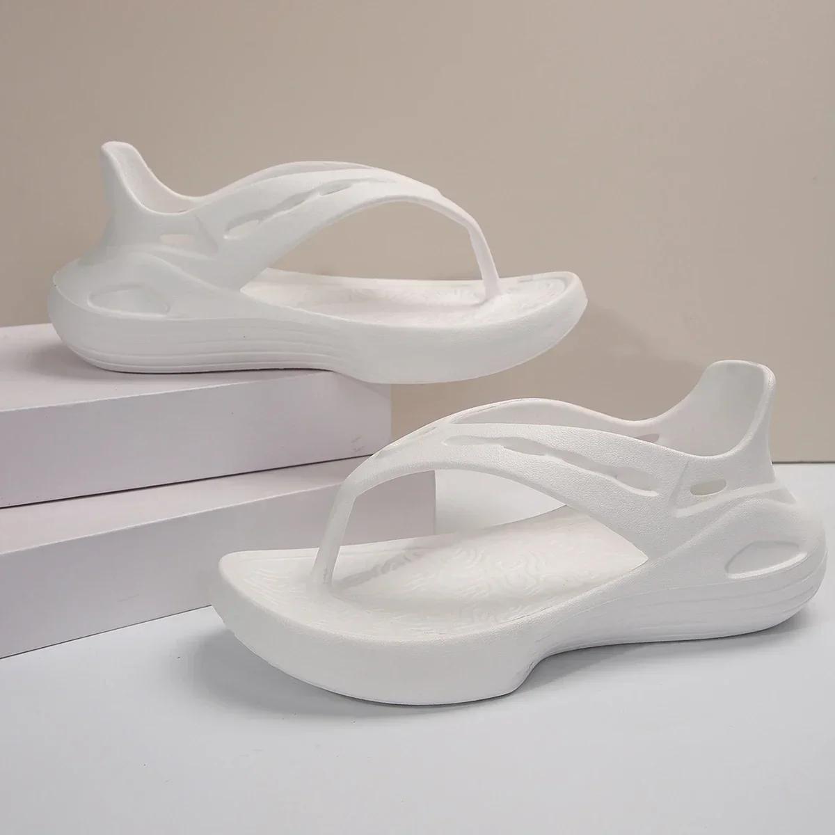 

Высококачественная однотонная женская обувь на танкетке, женские сандалии, летние туфли с большим пальцем на низком каблуке, повседневная женская обувь с открытым носком 44-45 белый