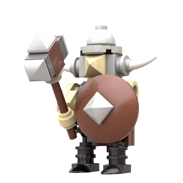 Viking Tribe Migration Ship Pirate Ship Building Block Figurine Assembly Toy Model Compatible Set