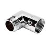 90 Degrees Shower Head Elbow Adapter G1 2in Swivel Shower Arm Extension Connector for Handheld Wall Mount Shower