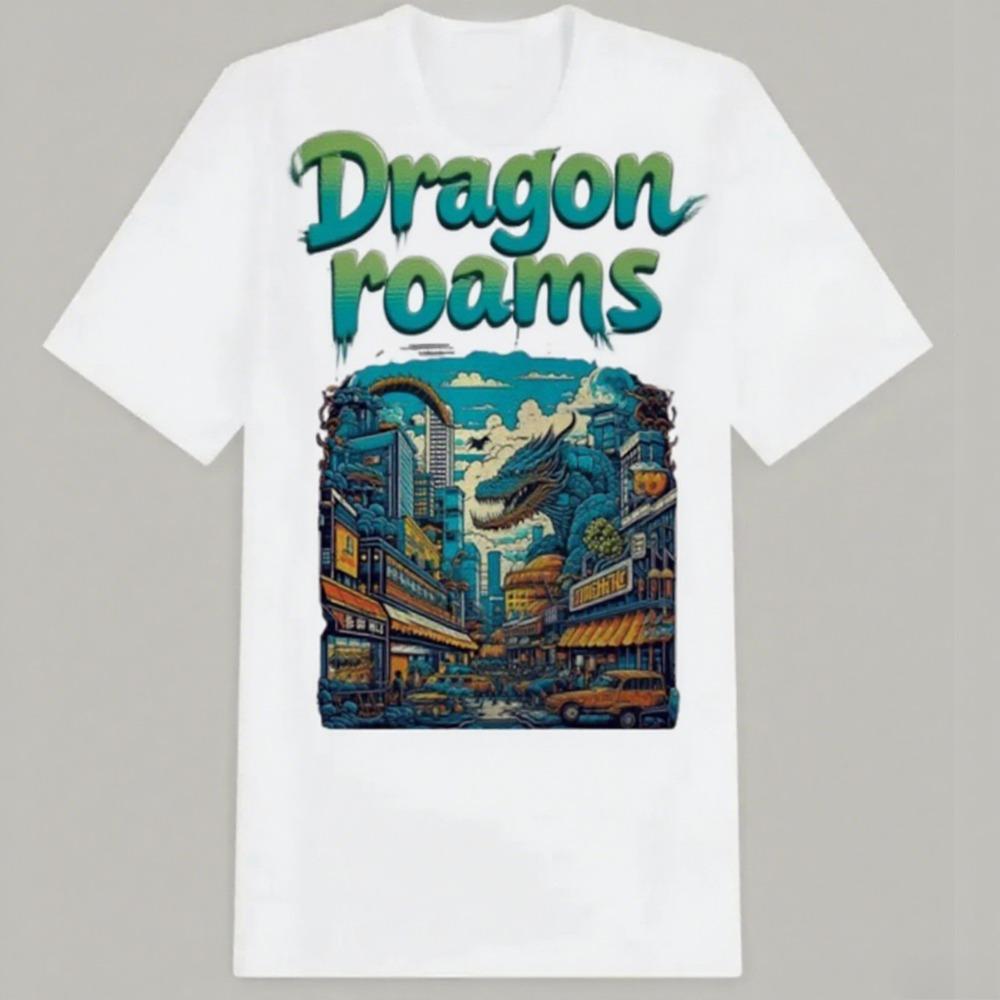 

Short-sleeved Trend Cotton Printing Women s New Emerging Art Daily Style Couple Tide Brand T-shirt Street Style Breathable Tops S