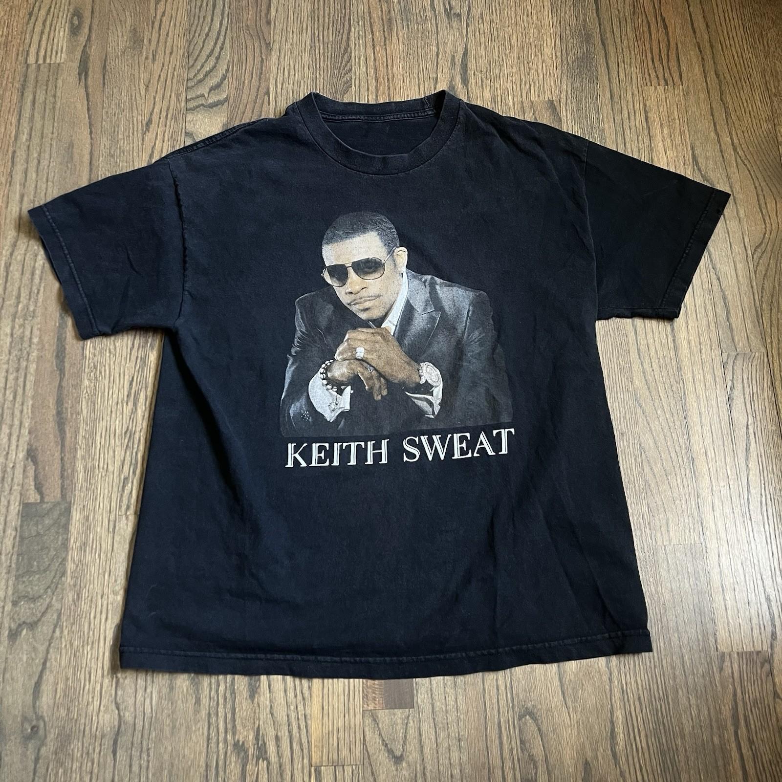 Vintage Y2K Keith Sweat Sz L Unisex T-Shirt S