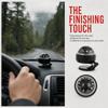 Black Guide Ball Portable Dashboard Compass Magnetic Heading Indicator  Vehicle Navigation