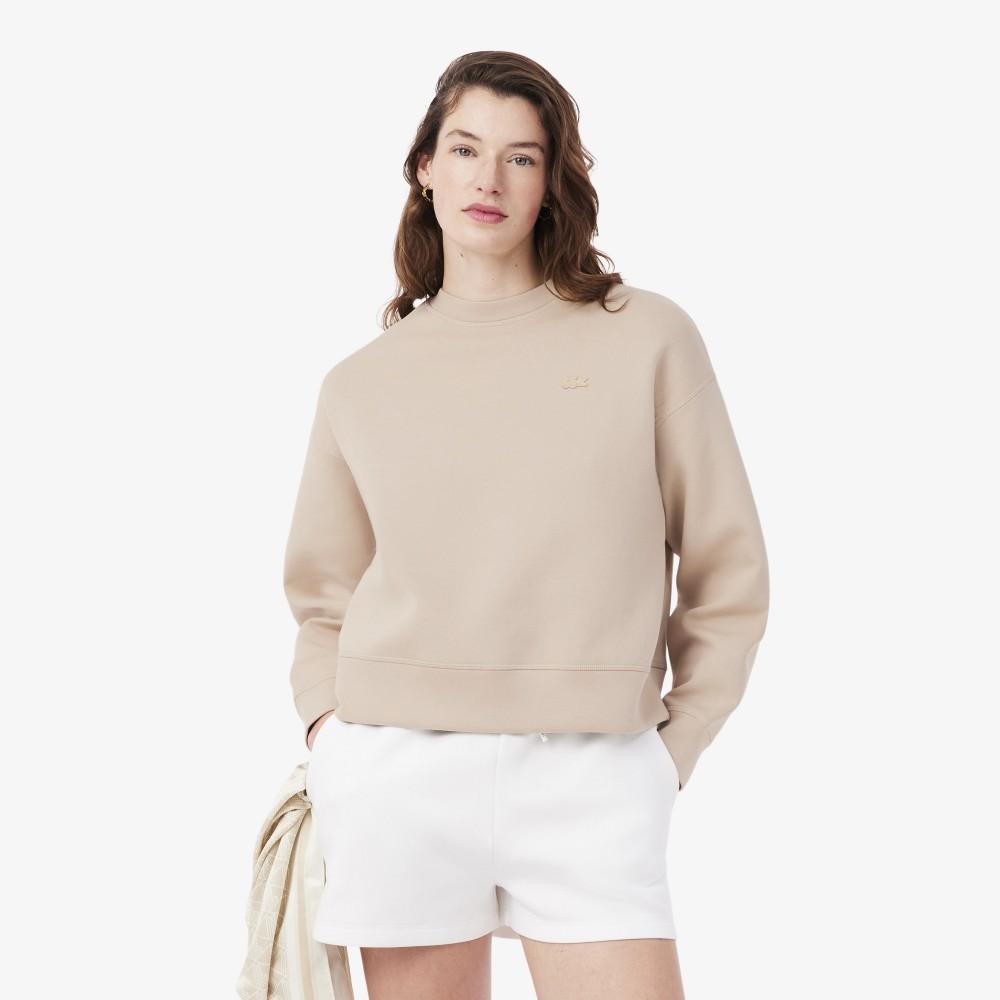 Lacoste Women's Double-Face Soft Crewneck Sweatshirt SF0046-56GX6F