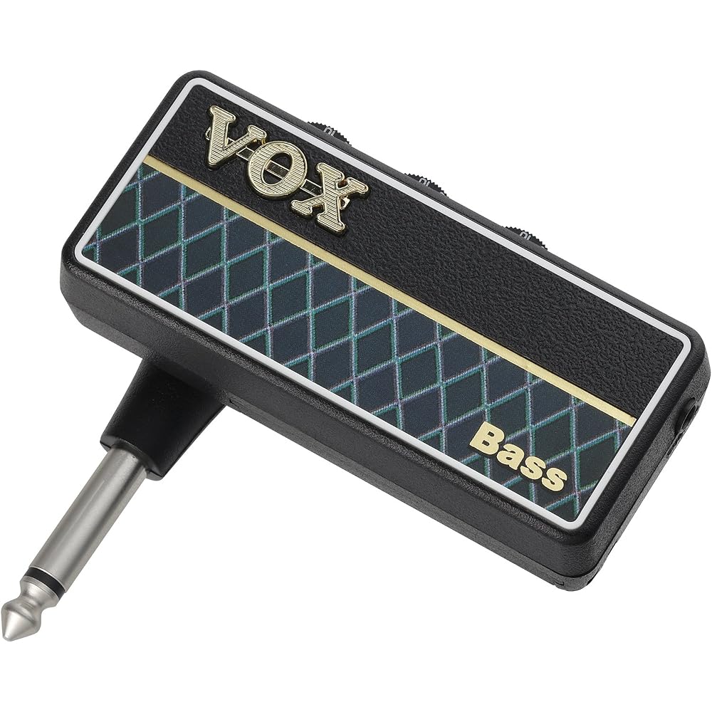 Vox (Vox) AP2BS Bass Headphone Amplifier AmPlug2 Bass Small/No Cables/Home Practice/Battery Power...