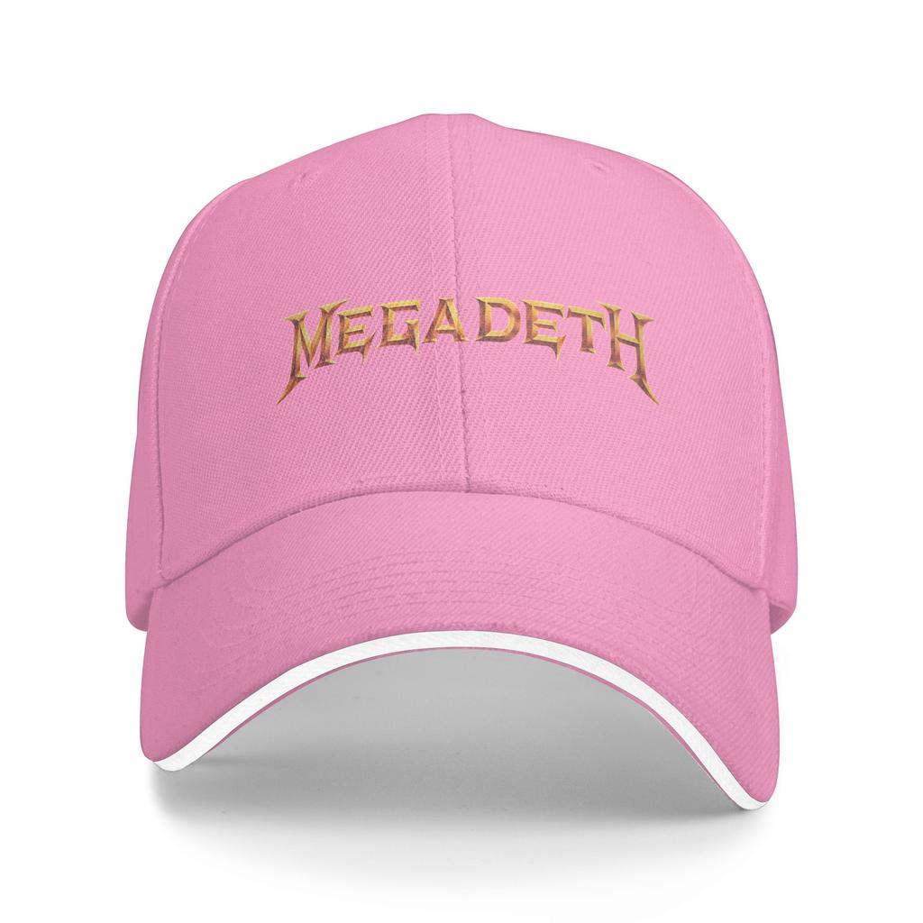 Megadeths Metal Music Lovers Baseball Cap Outdoor Gym Sunscreen Hip Hop Hats Men Women Vintage Print Baseball Caps