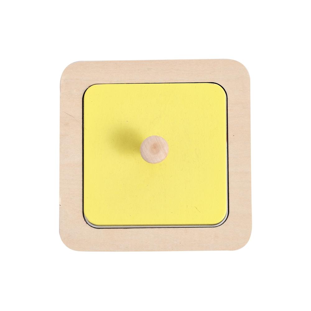 Baby Montessori Mirror Puzzle Busy Board Wooden Toys Children Early Educational Sensory Toy For Toddler Preschool Teaching Aids