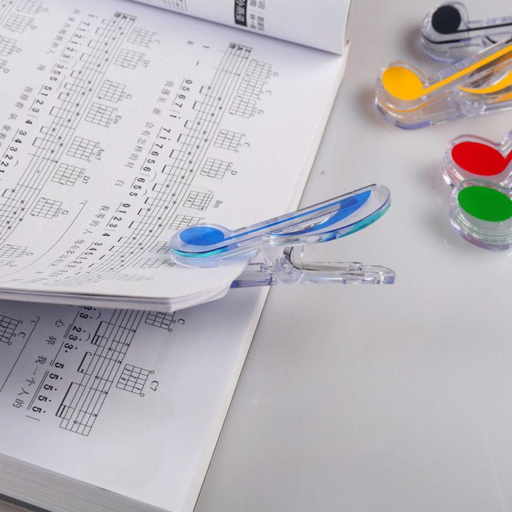 Book Clip Music Score Clip Sheet Clip Musical Book Note Clip Music Accessories Food Bag