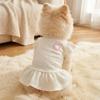 Flying Sleeve Dog Princess Dress Breathable Mesh Princess Apparel Cute Dog Costume  Pet Show