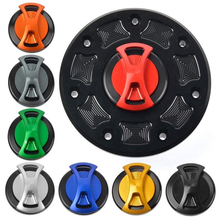 Keyless Quick Twist Fuel Tank Cap for Kawasaki ZX-6R (95-99) & ZX-9R (94-99)