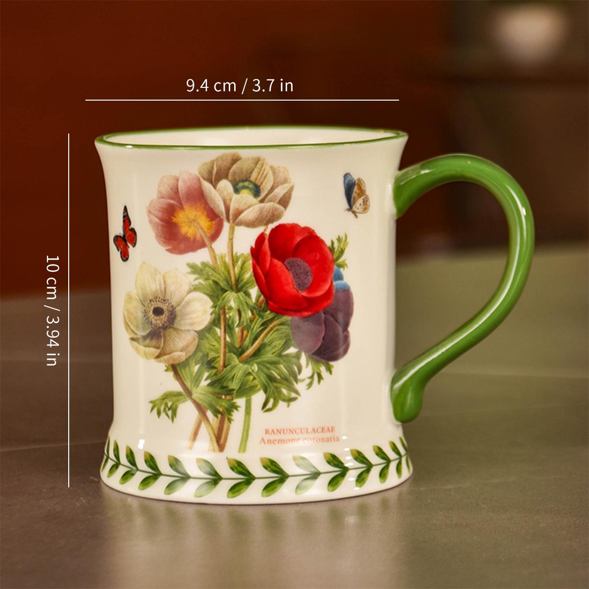 

Ceramic Coffee Mug,Tea Cup,Creative Hand-Painted Ceramic Mug,Classic Drinking Mug with Handle 450ML