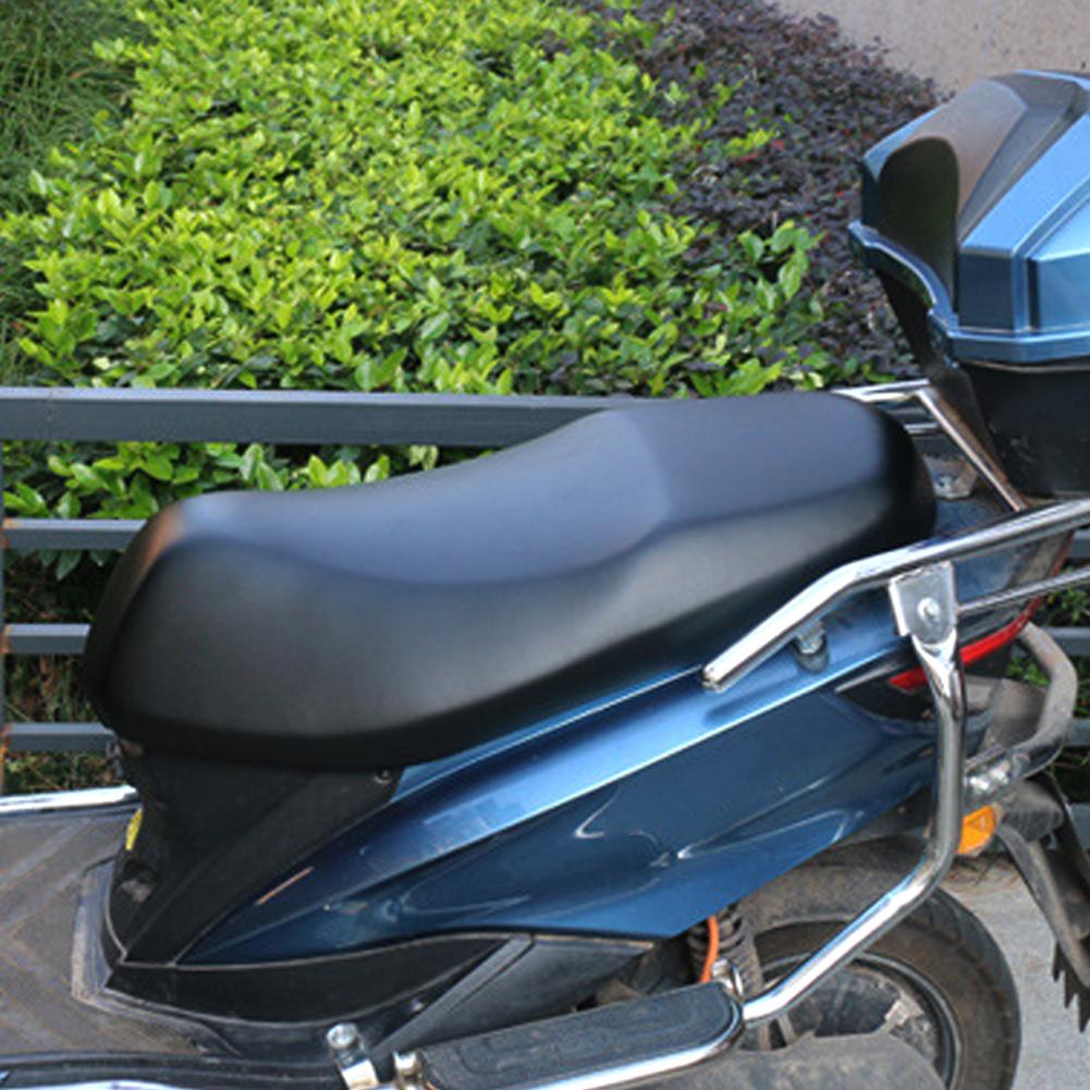 Potah na sedák elektrického motocyklu, vodotěsný, prodyšný, kožený, 3D síťovaný potah na polštář, ochranný krém proti slunečnímu záření pro motocykl