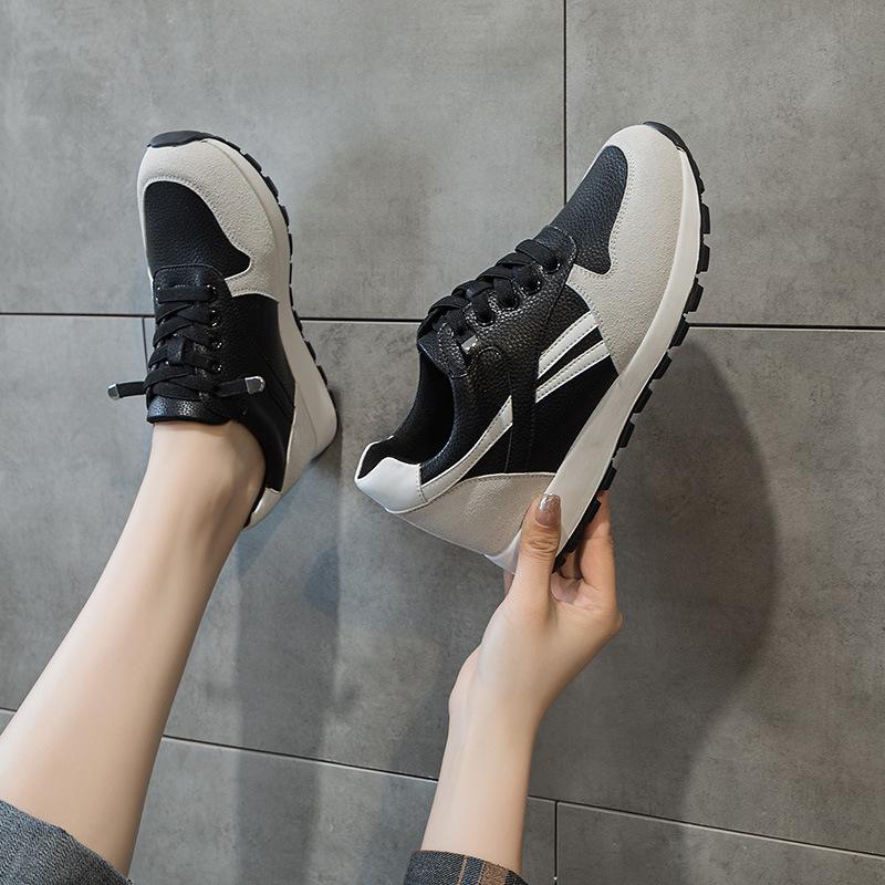 Forrest Gump shoes women's  light and breathable color matching casual sports shoes retro fashion casual shoes single shoes women