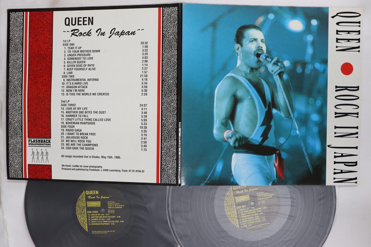

Виниловая пластинка QUEEN Rock In Japan FLASH0791015633 FLASHBACK WORL 1991 Люксембург Рок Б/у