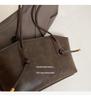 2024 Women's High-End Retro Large Capacity Autumn/Winter Shoulder Tote Bag
