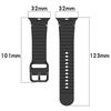 Silicone Sport Straps For Apple Watch Band 46mm 40mm 45mm 41mm 49mm 44 42mm Correa Bracelet Iwatch Series 10 7 8 Se 6 9 Ultra 2