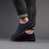Men Casual Shoes Lace Up Oxfords Business Formal Dress Leather Shoes Derby Shoe Black Platform Sneakers